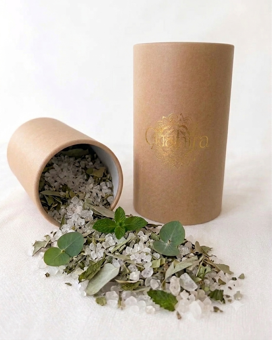 Bain d'Aura Écrin – Boîte Infusion de Bain à Doser (350g)