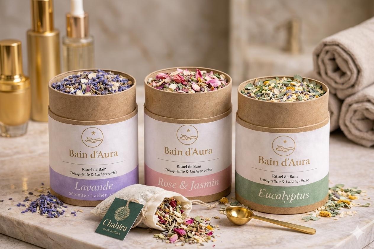 Bain d’Aura pack – Eucalyptus Lavande Rose