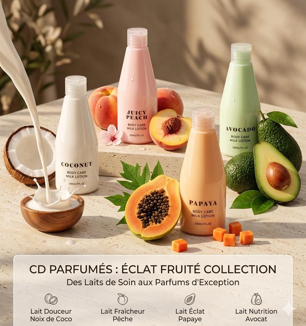 Lait Corps Parfumé – Rituel Nutrition & Douceur : Juicy Peach