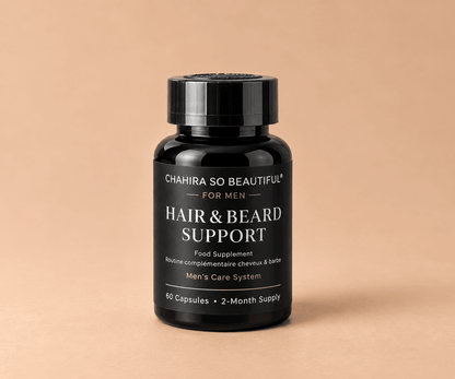 Hair & Beard Support: Complément Repousse Cheveux & Barbe (60 capsules)