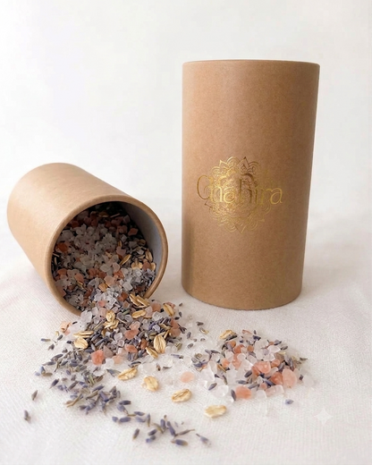 Bain d'Aura Écrin – Boîte Infusion de Bain à Doser (350g)